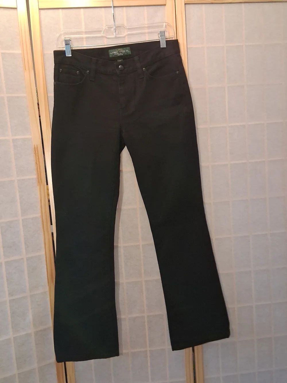 Lauren Ralph Lauren Black Women's Bootcut Jeans